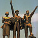 Laotian heros statue