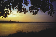 At the Mekong riverside