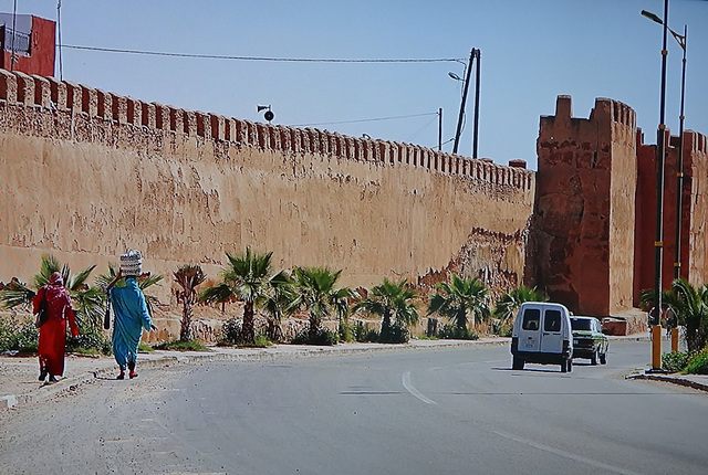 Casablanca an der Mauer