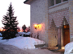 Abbaye St-Benoit-du-lac  /   St-Benoit-du-lac  Abbey -  Quebec, CANADA  -  7 février 2009.