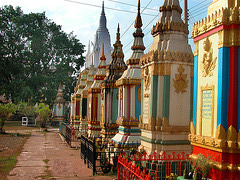 Family tombs at a buddhist cementery