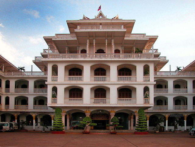 A former palace used as hotel