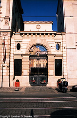 Hotel Carlo IV Car Entrance, Prague, CZ, 2007