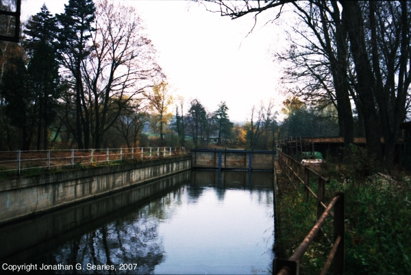 Lock, Picture 2, River Sazava, Cercany, Bohemia (CZ), 2007