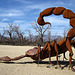 Ricardo Breceda's Scorpion & Grasshopper sculpture in Galleta Meadows Estate (4442)