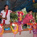 Vendors of flower garlands on the way to the Dakshin Kali tempel