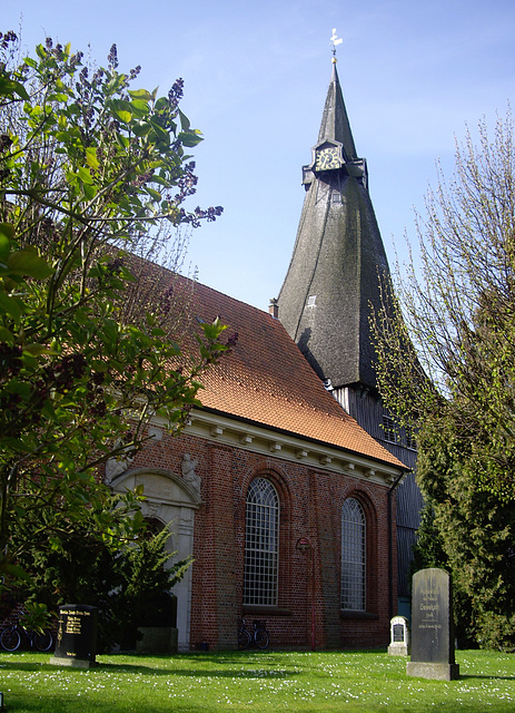 die Barockkirche St. Martini in Estebrügge