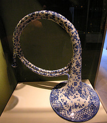 Ceramic French Horn (7699)