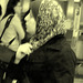 Jolie Dame Islamique embrouillée / Blurry pretty Islamic Lady -  Brussels airport /  Aéroport de Bruxelles - À l'ancienne