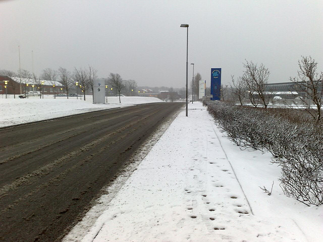 February in Esbjerg