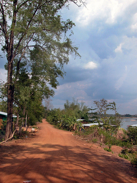 The border to Cambodia