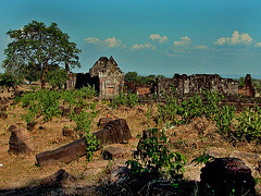 Debris of the Wat Phu