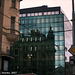 Reflection On Building At The Corner Of Narodni and Spalena, Prague, CZ, 2007