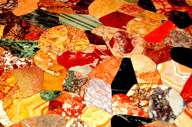 Marmortabla mozaiko 2
