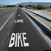 New Bike Lane on Palm Drive (0552