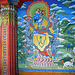 Wall painting inside the chorten