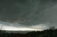 Clouds over Isar Valley