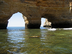 Algarve, Praia Marinha, marine caves (2)