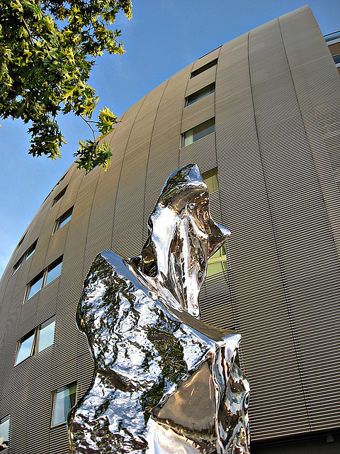Silver sculpture