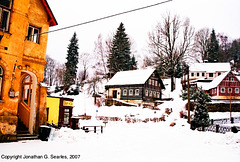 Snow in Josefuv Dul, Picture 3, High Saturation Edit, Josefuv Dul, Liberecky Kraj, Bohemia(CZ), 2007