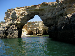 Algarve, Praia Marinha, marine caves (7)