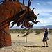 Ricardo Breceda's Dragon sculpture in Galleta Meadows Estate (4500)