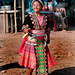 Hmong girl in her traditional cloth