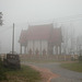 A temple in the mist