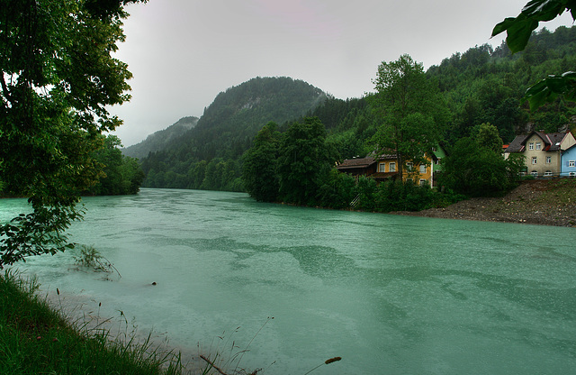The river Lech in Füssen