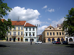 auf dem Marktplatz von Litoměřice  (Leitmeritz)