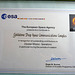 Thanks from the European Space Agency - especially for the nutation (2769)