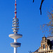 Televisiontower and Justicebuilding of Hamburg
