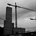 Construction, Picture 3, B&W version, Cardiff, Wales(UK), 2008