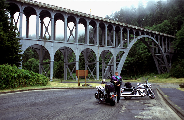 The Cape Creek Bridge