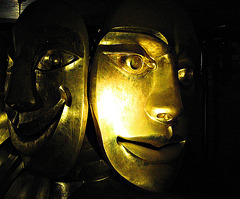 Golden masks