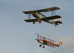 Avro Tutor + Tiger Moth