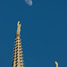 Moon + Rouen Cathedral (7)