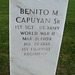 Woodlawn Cemetery - Benito M Capuyan Sr (1265)
