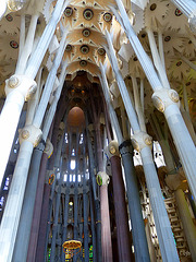 Sagrada Família, la nef centrale
