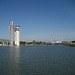 Sevilla, Cartuxa Island, river navigation control tower