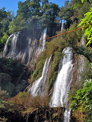 Thi Lo Su waterfalls