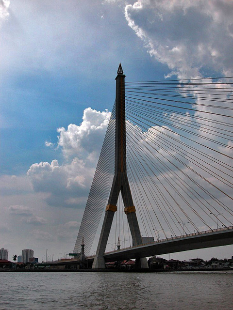 Rama 8th bridge over Mae Nam Chao Phraya