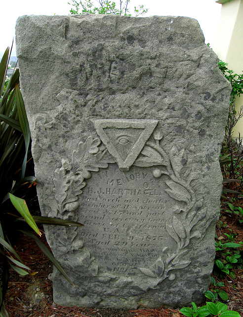 Colma Historical Museum - Mystery Tombstone (1296)