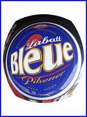 Labatt Bleue Pilsener - Hometown blue hops - Sphérisation & Lentille -