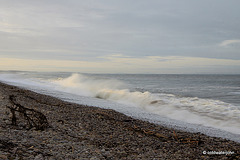Breakers on the beach at Kingston on Spey