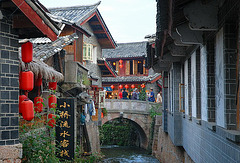 Canals in Lijiang's old town
