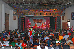 A performance of Bai traditional dances