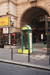 Budapest telephone booth