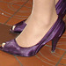 Escarpins élégants / Classy high heels shoes / Recadrage / Close-up.