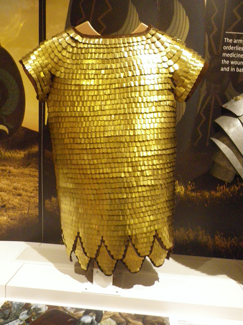 Roman Army Museum : lorica squamata.